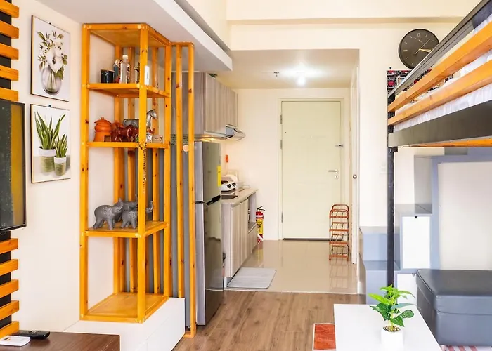 Дом отдыха Loft Bed Near It Park Balcony Себу